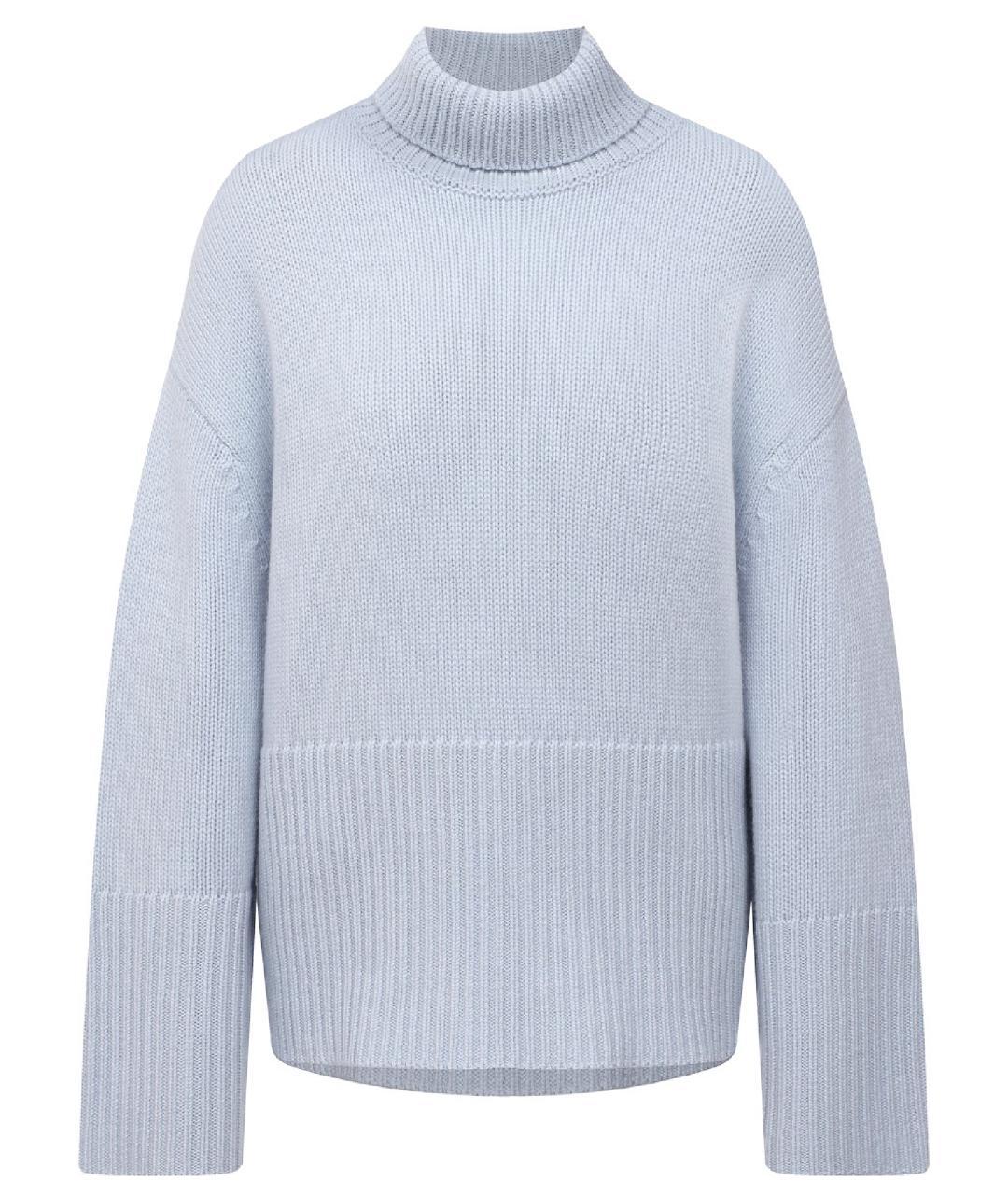 TOTEME Голубой кашемировый джемпер / свитер, фото 1