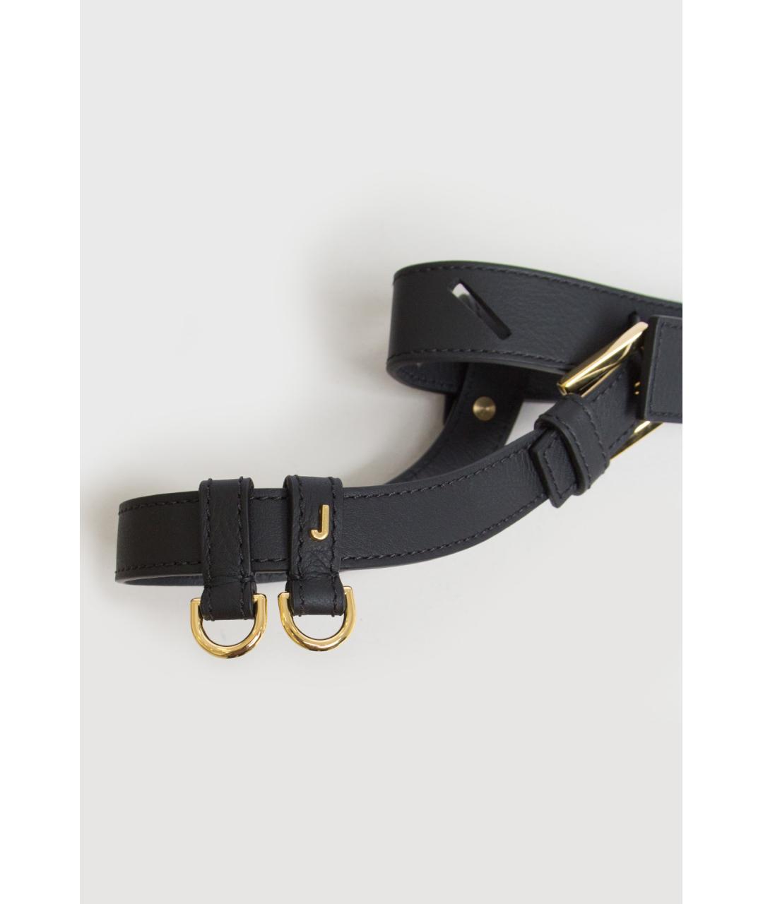 JACQUEMUS Коричневый кожаный ремень, фото 2