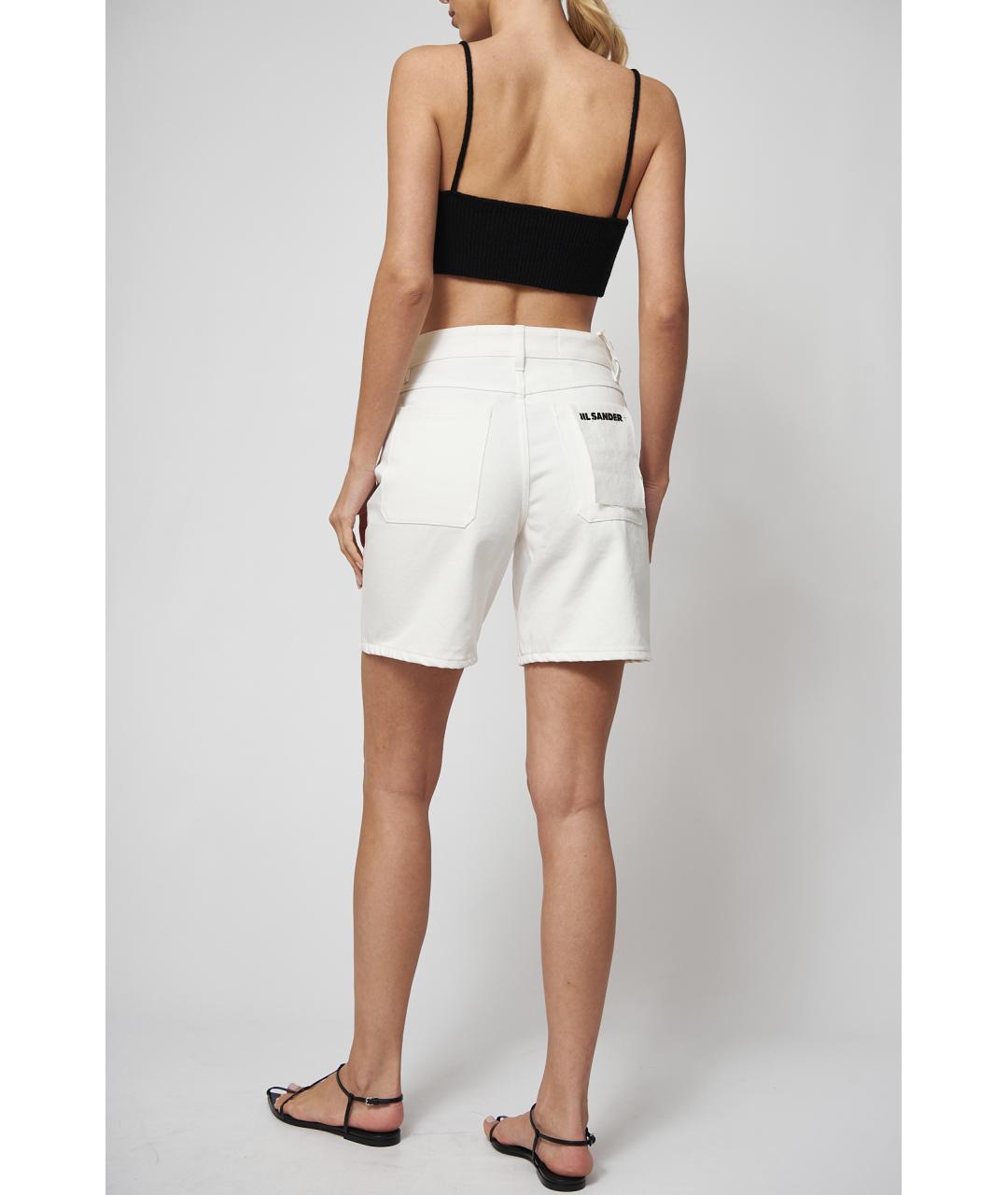 JIL SANDER Черная кашемировая майка, фото 5