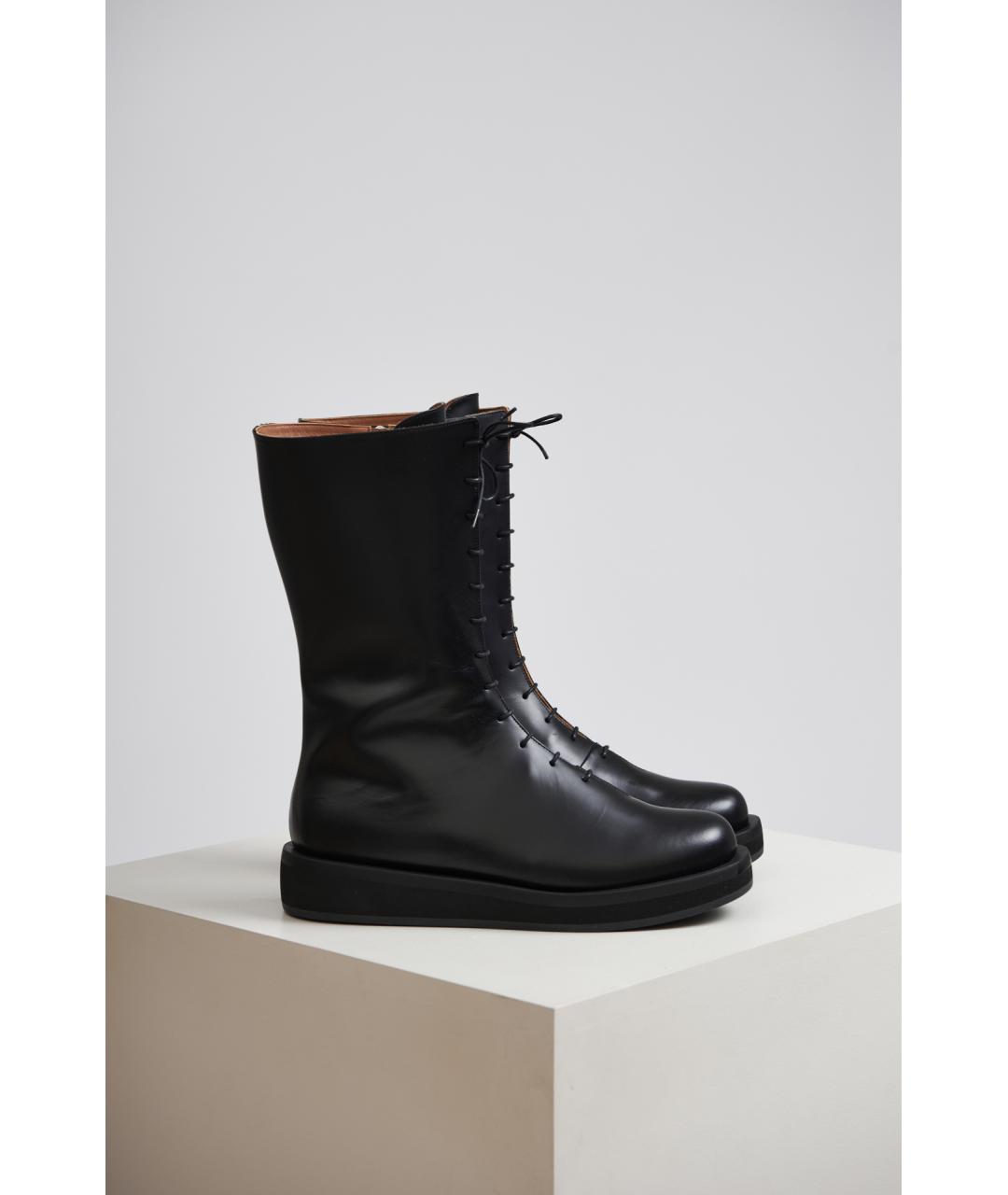 NEOUS Черные кожаные ботинки, фото 2