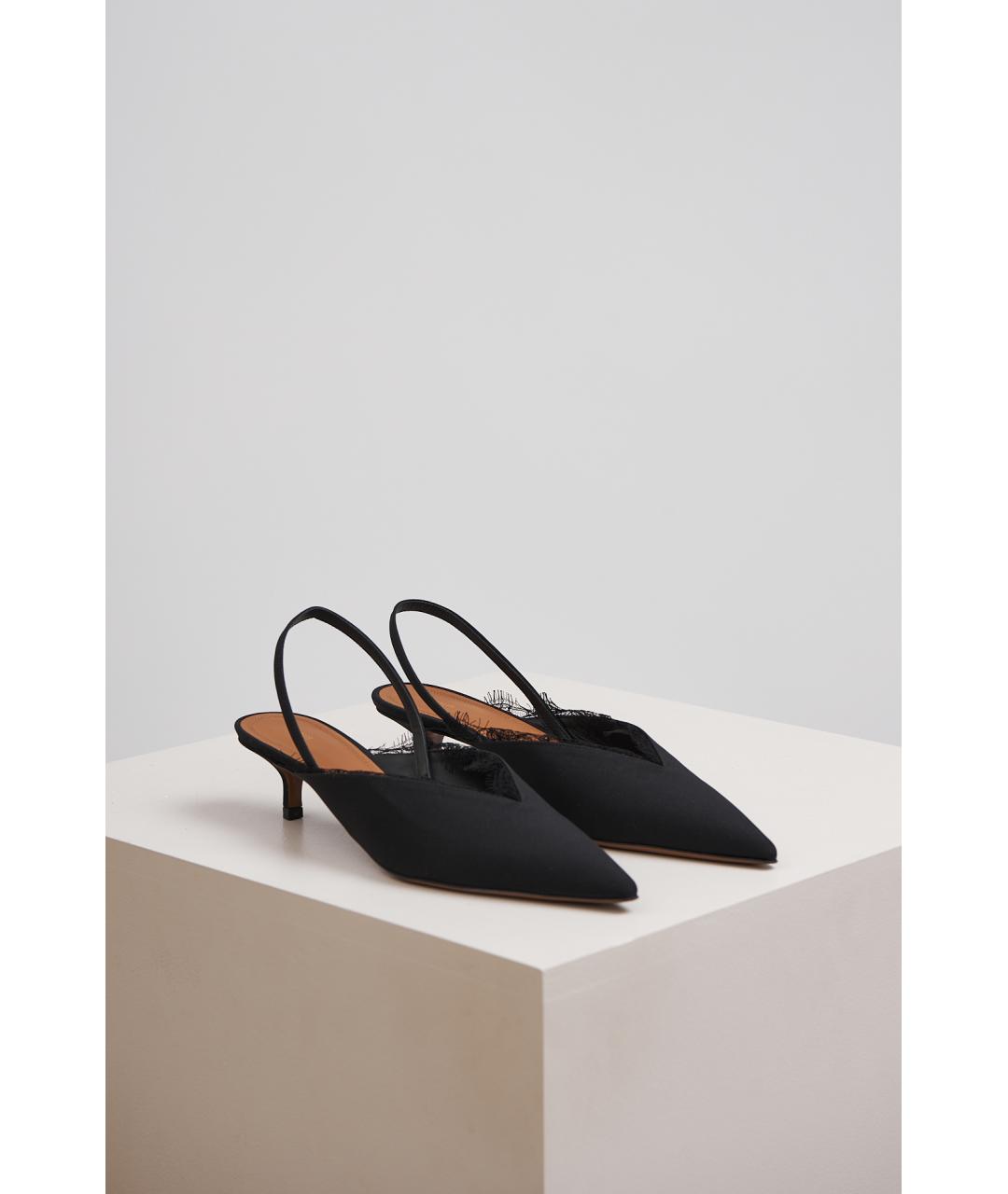 NEOUS Черные текстильные туфли, фото 4