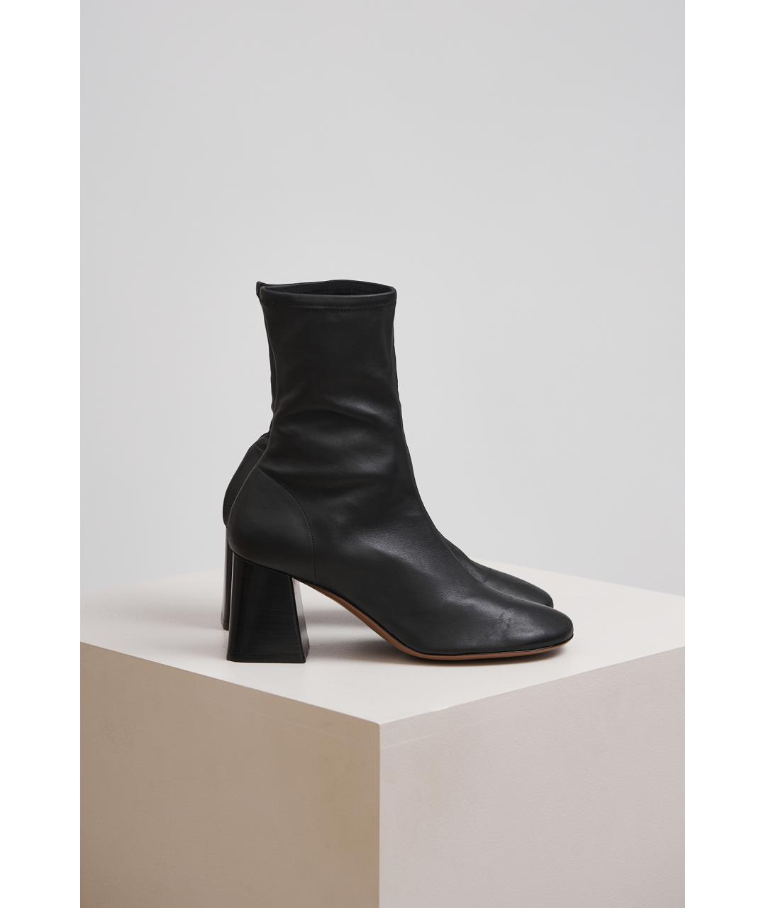 NEOUS Черные кожаные ботинки, фото 3