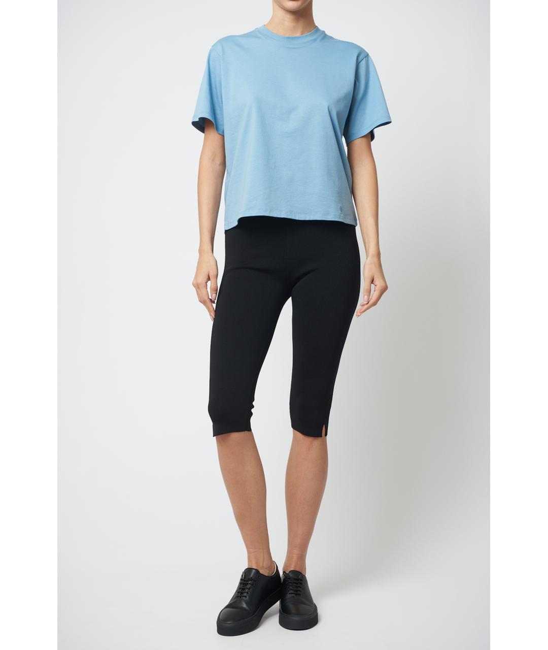 TOTEME Черные вискозные шорты, фото 2