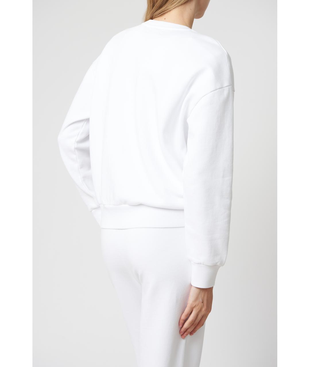 MC2 SAINT BARTH Белый хлопковый джемпер / свитер, фото 5