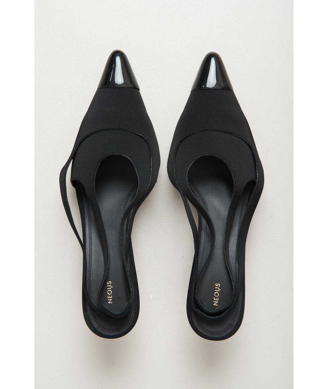 NEOUS Черные кожаные туфли, фото 5