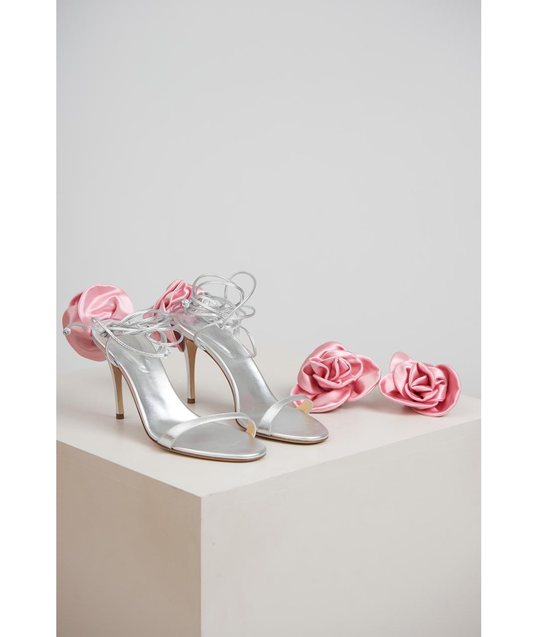 MAGDA BUTRYM Серебряные босоножки, фото 3