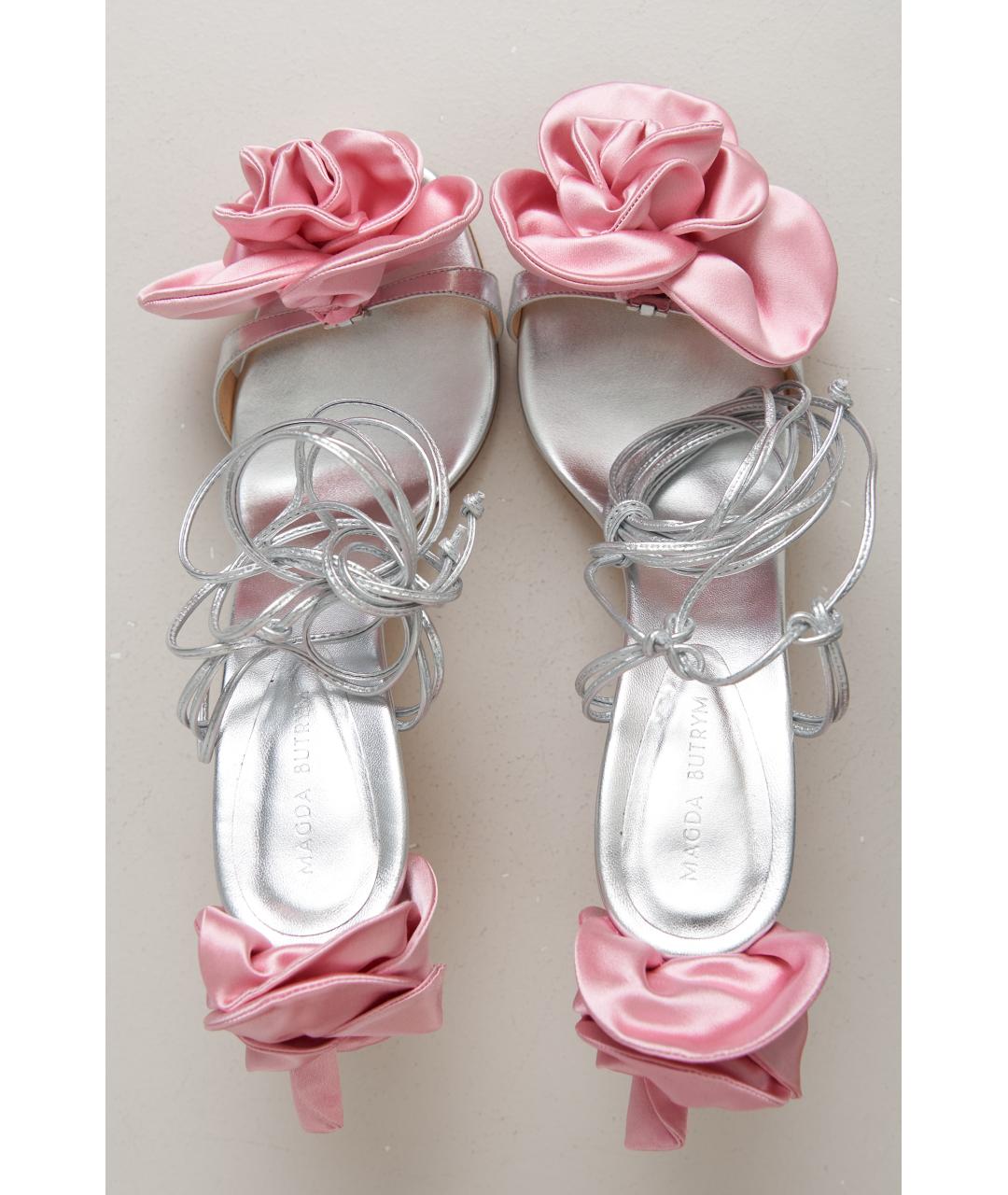 MAGDA BUTRYM Серебряные босоножки, фото 7