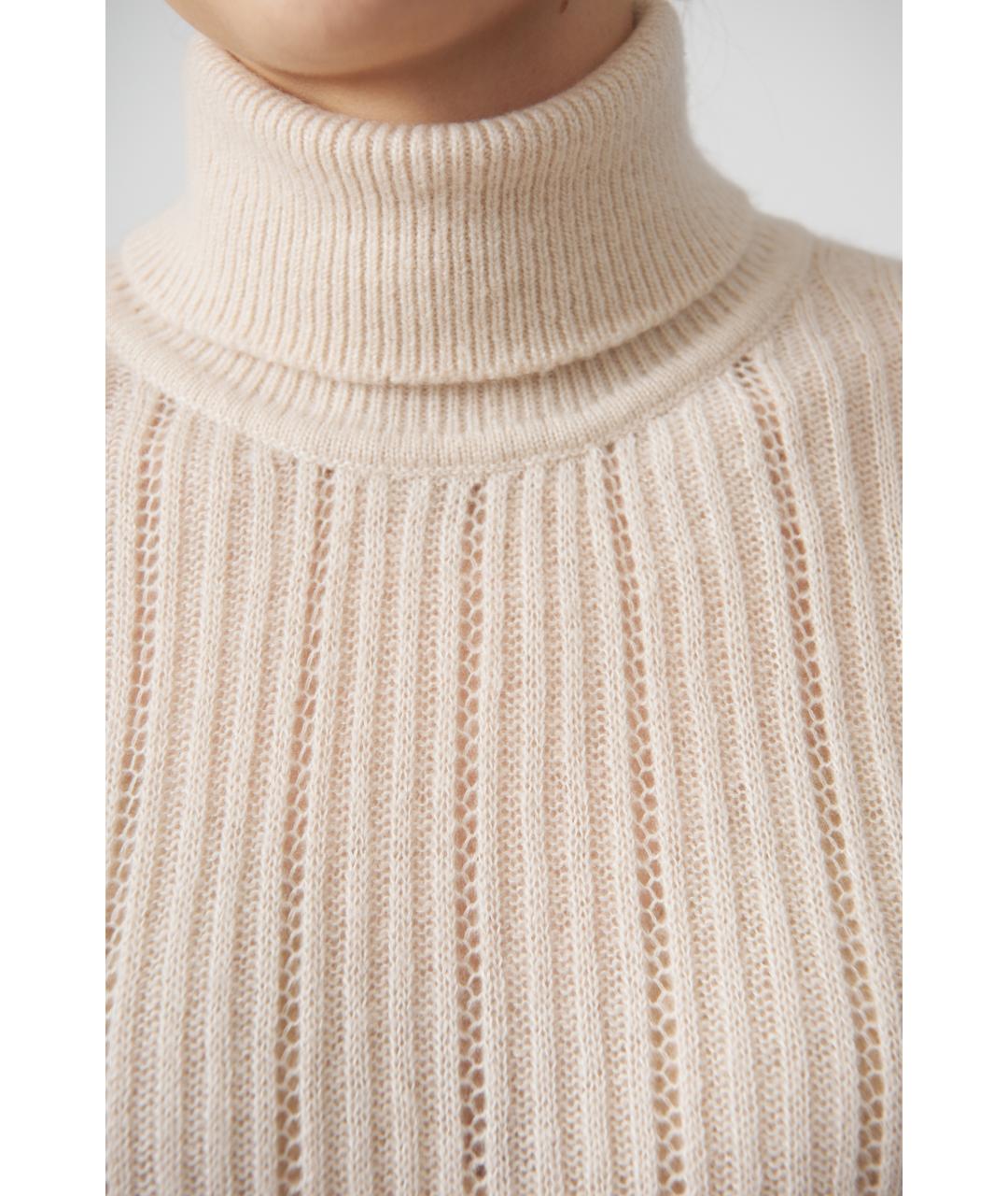 KITON Розовый кашемировый джемпер / свитер, фото 3