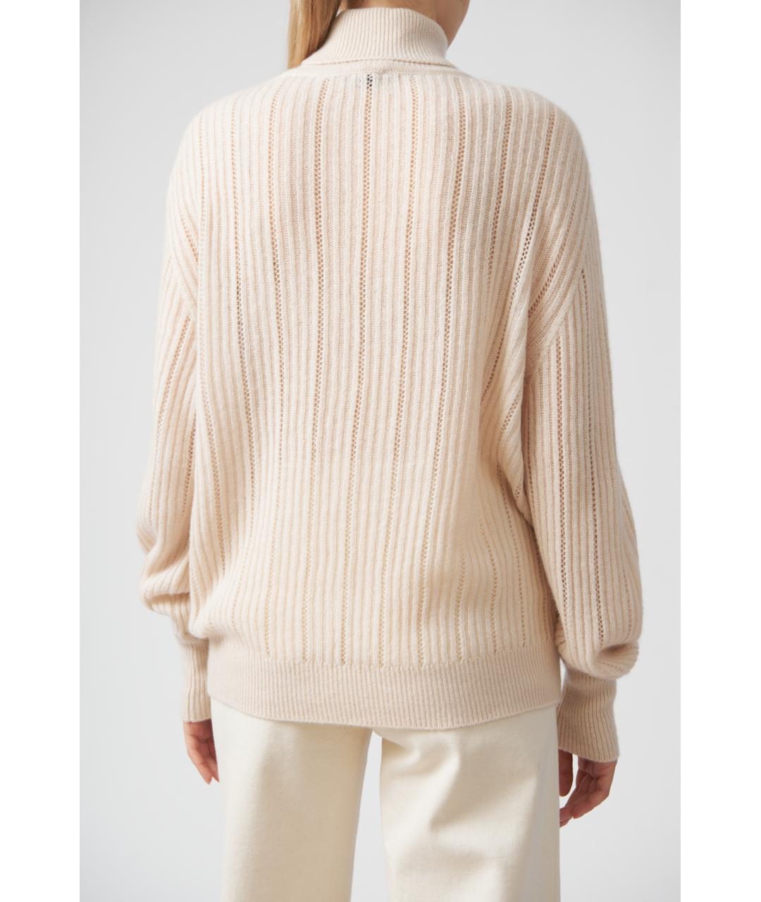 KITON Розовый кашемировый джемпер / свитер, фото 5