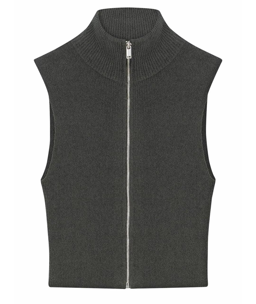 NANUSHKA Серая хлопковая жилетка, фото 1