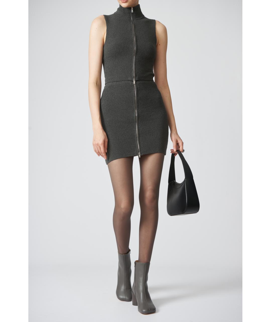 NANUSHKA Серая хлопковая жилетка, фото 2