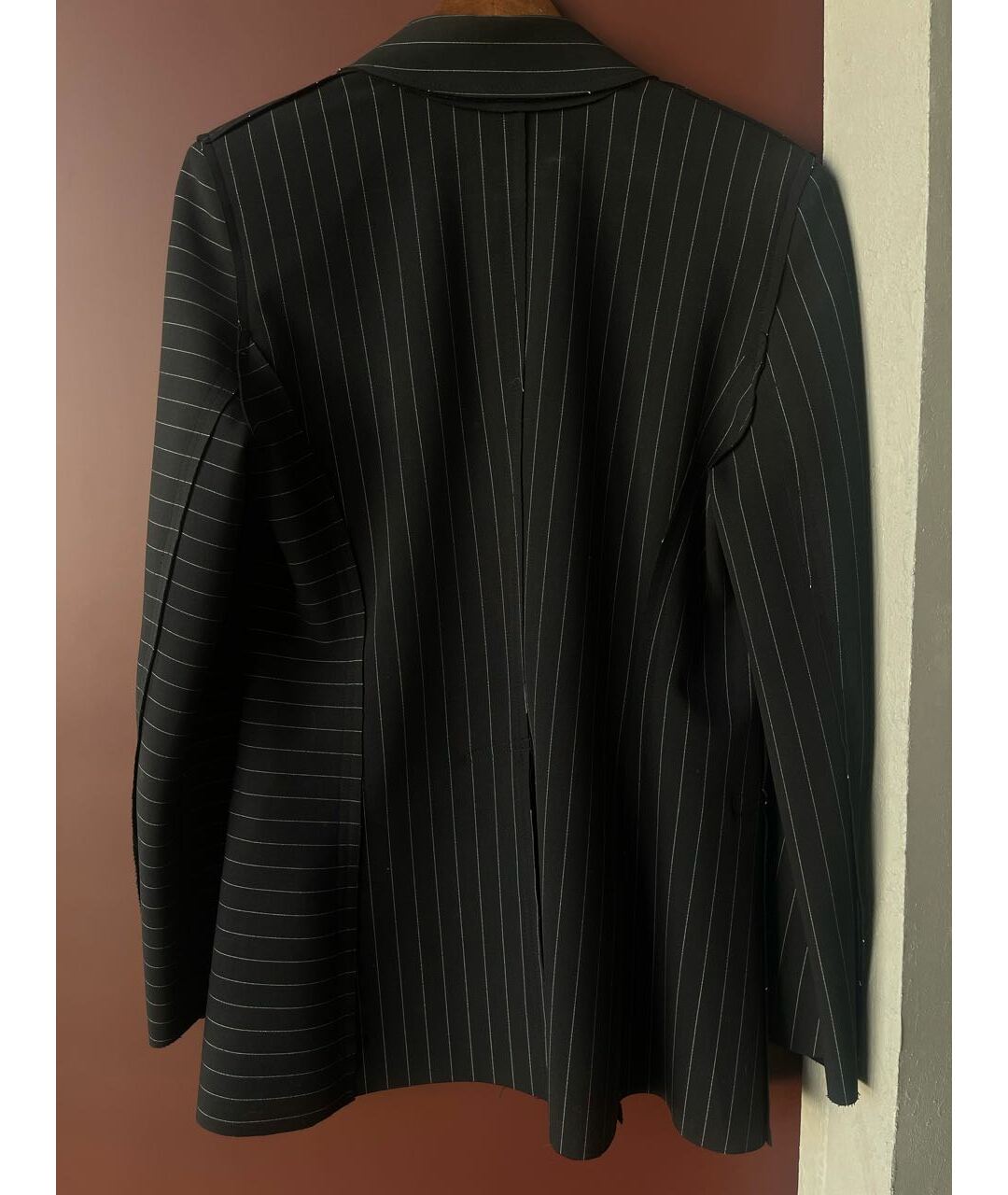 NORMA KAMALI Черный синтетический жакет/пиджак, фото 2