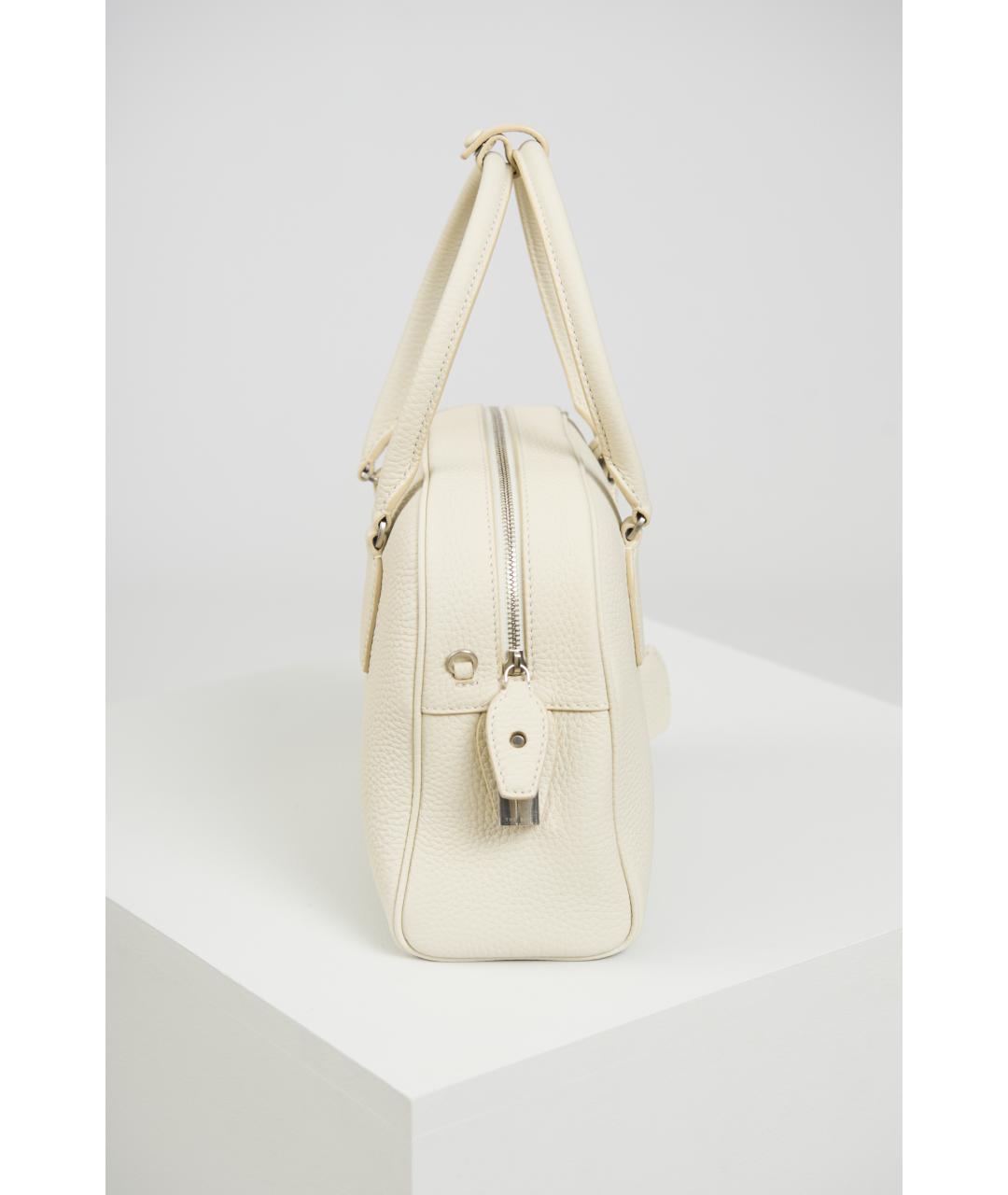 THE ROW Белая кожаная сумка через плечо, фото 3