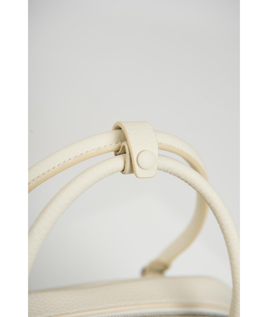 THE ROW Белая кожаная сумка через плечо, фото 5