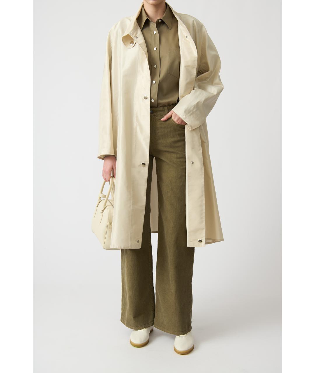 THE ROW Белая кожаная сумка через плечо, фото 7