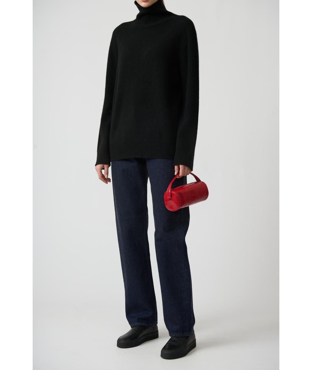 THE ROW Черный кашемировый джемпер / свитер, фото 5