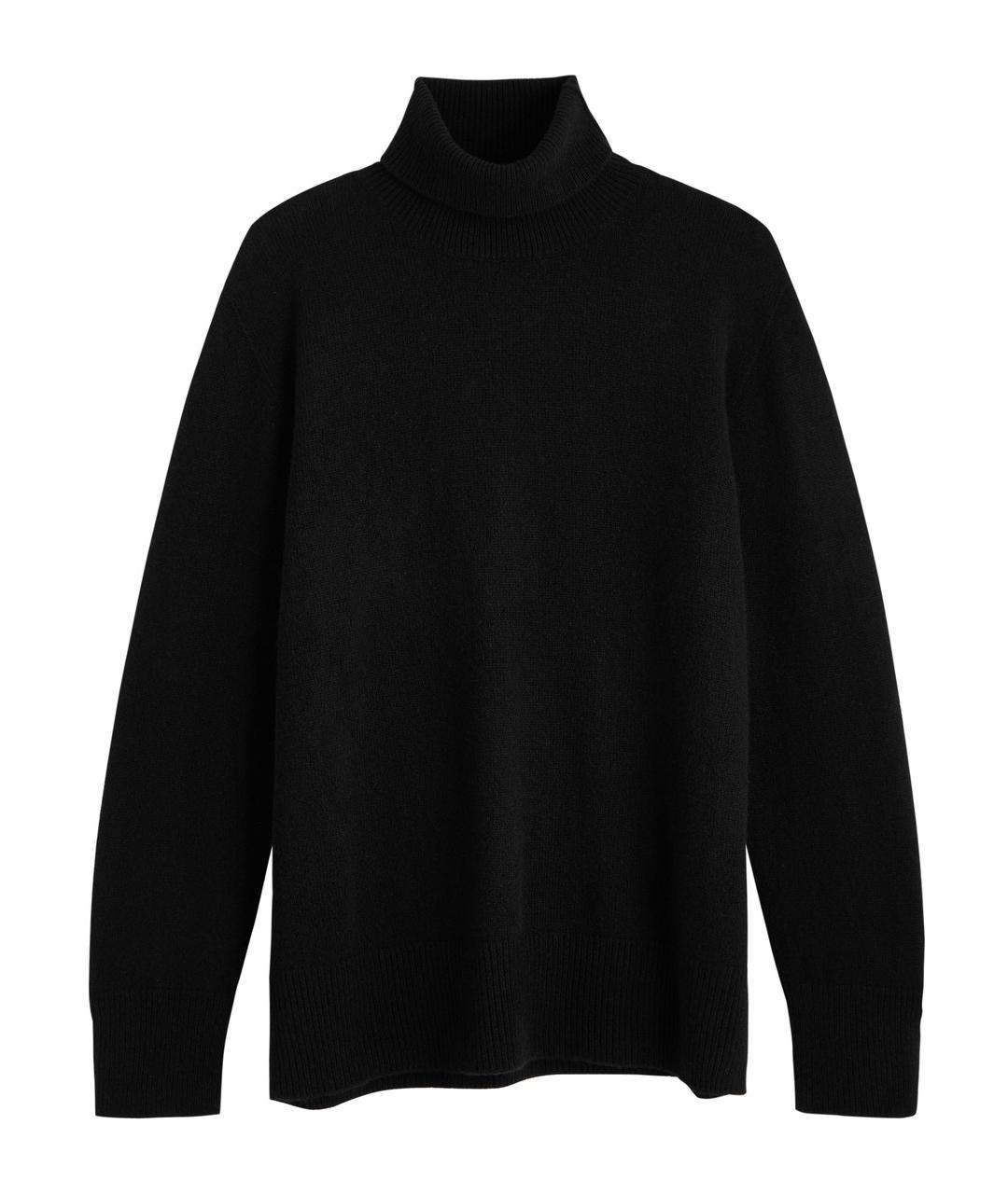 THE ROW Черный кашемировый джемпер / свитер, фото 1