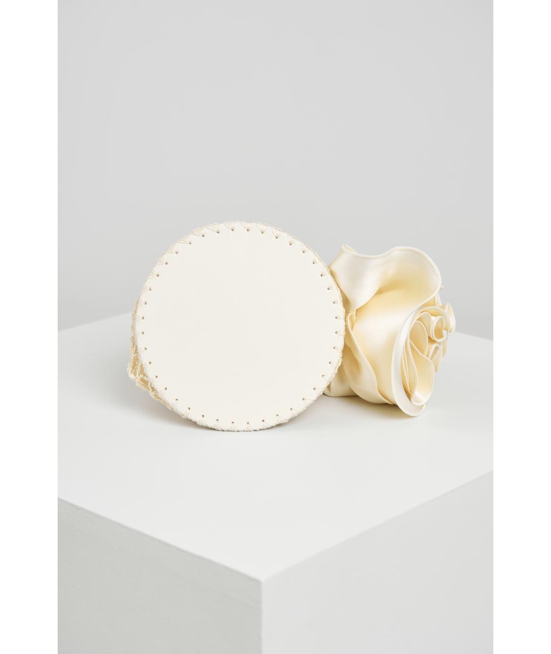 MAGDA BUTRYM Желтая тканевая сумка с короткими ручками, фото 3