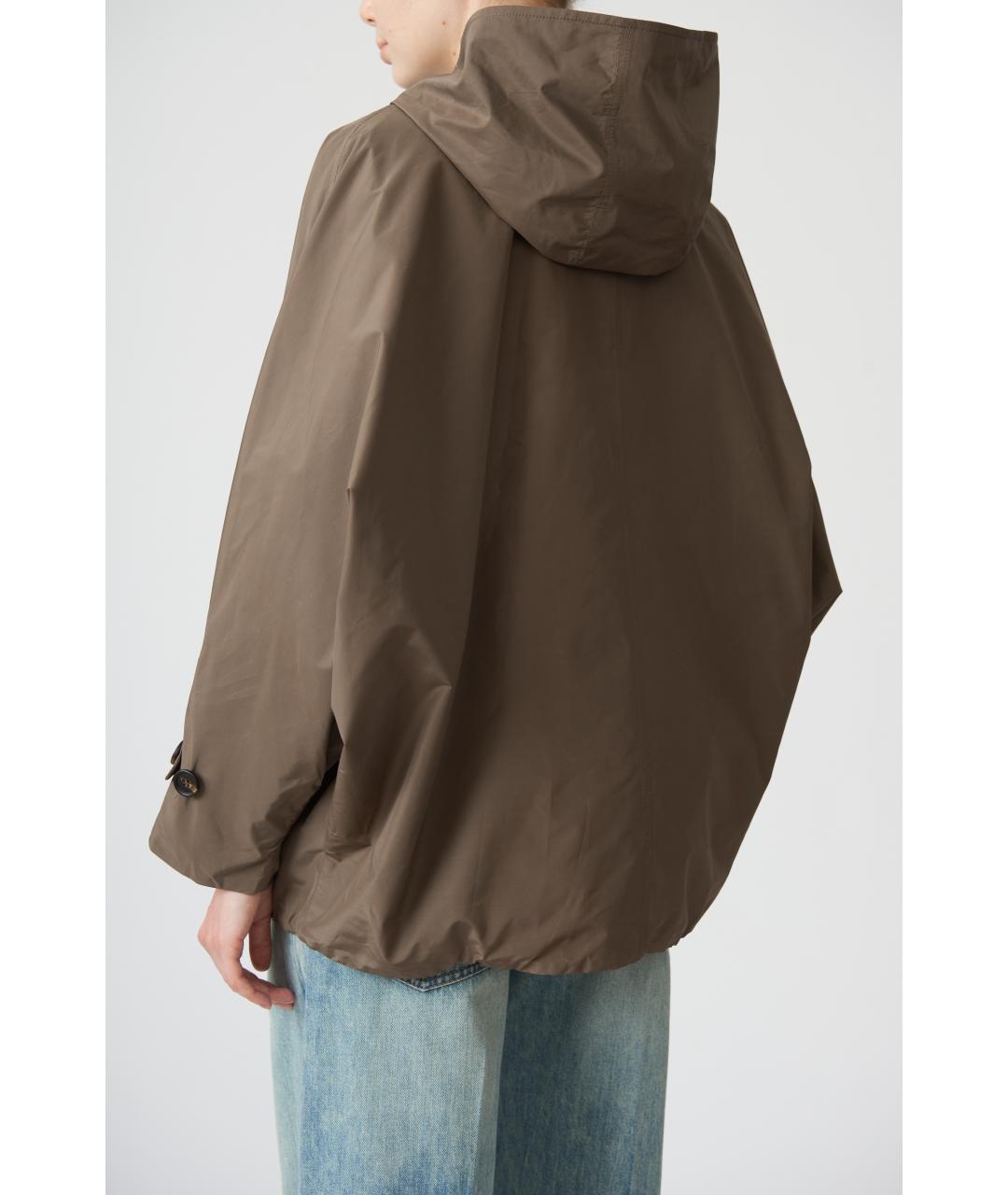 BRUNELLO CUCINELLI Коричневая полиэстеровая куртка, фото 6