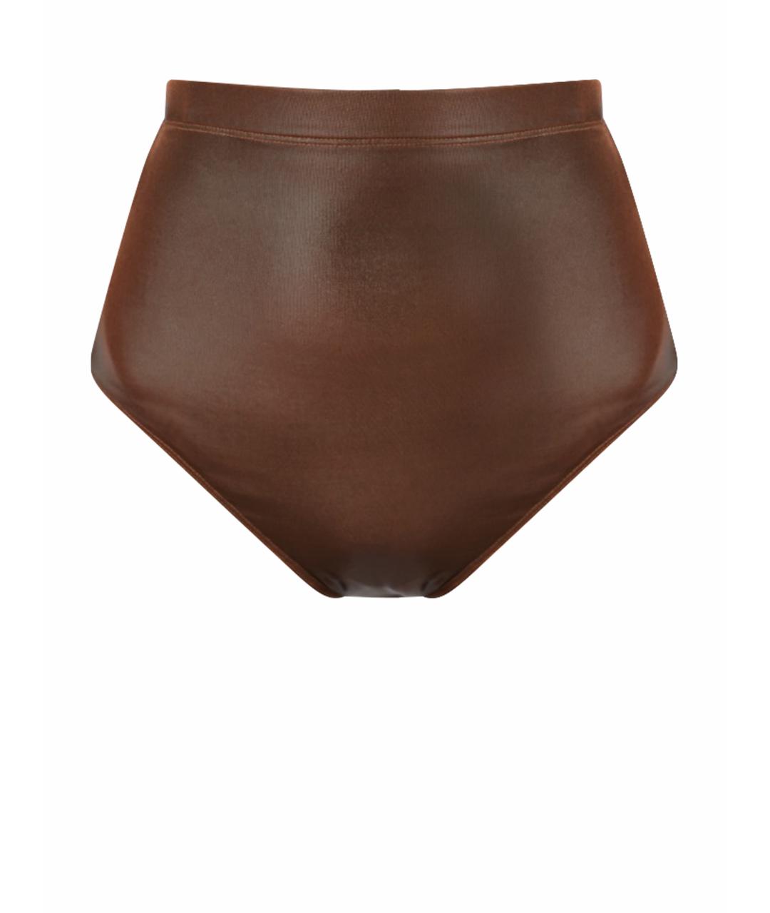 RICK OWENS Коричневые трусы, фото 1