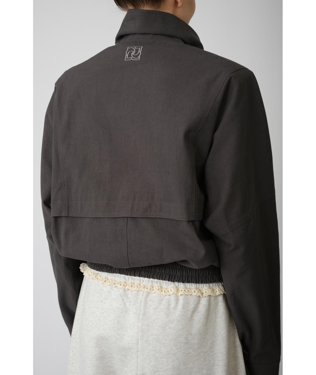 MAGDA BUTRYM Серая хлопковая куртка, фото 6