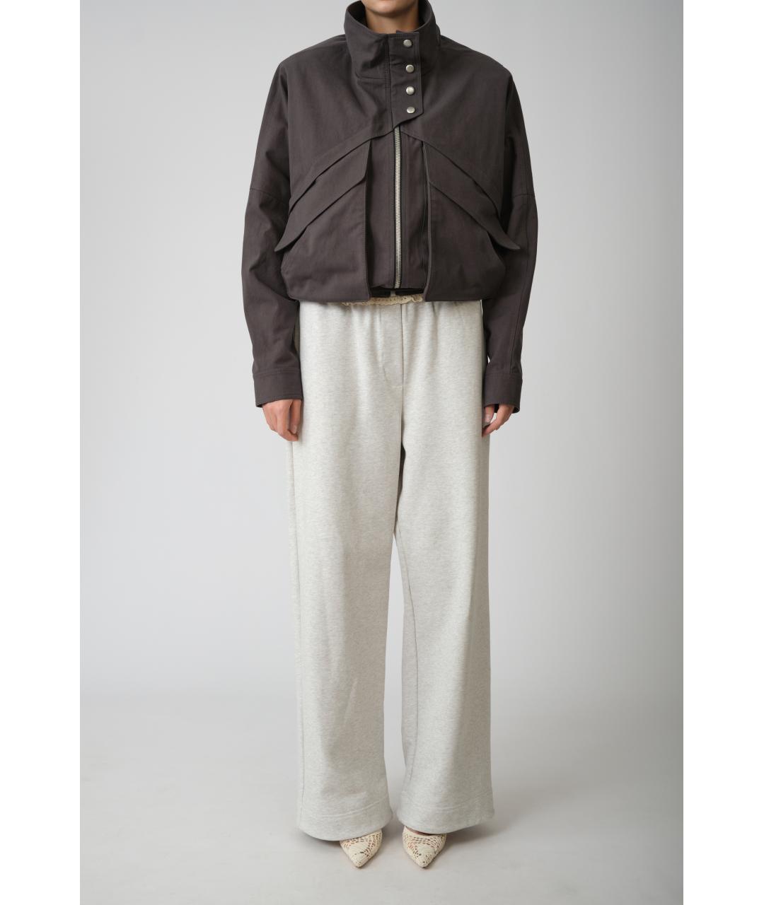 MAGDA BUTRYM Серая хлопковая куртка, фото 2