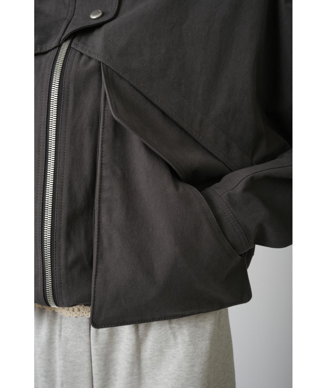 MAGDA BUTRYM Серая хлопковая куртка, фото 8