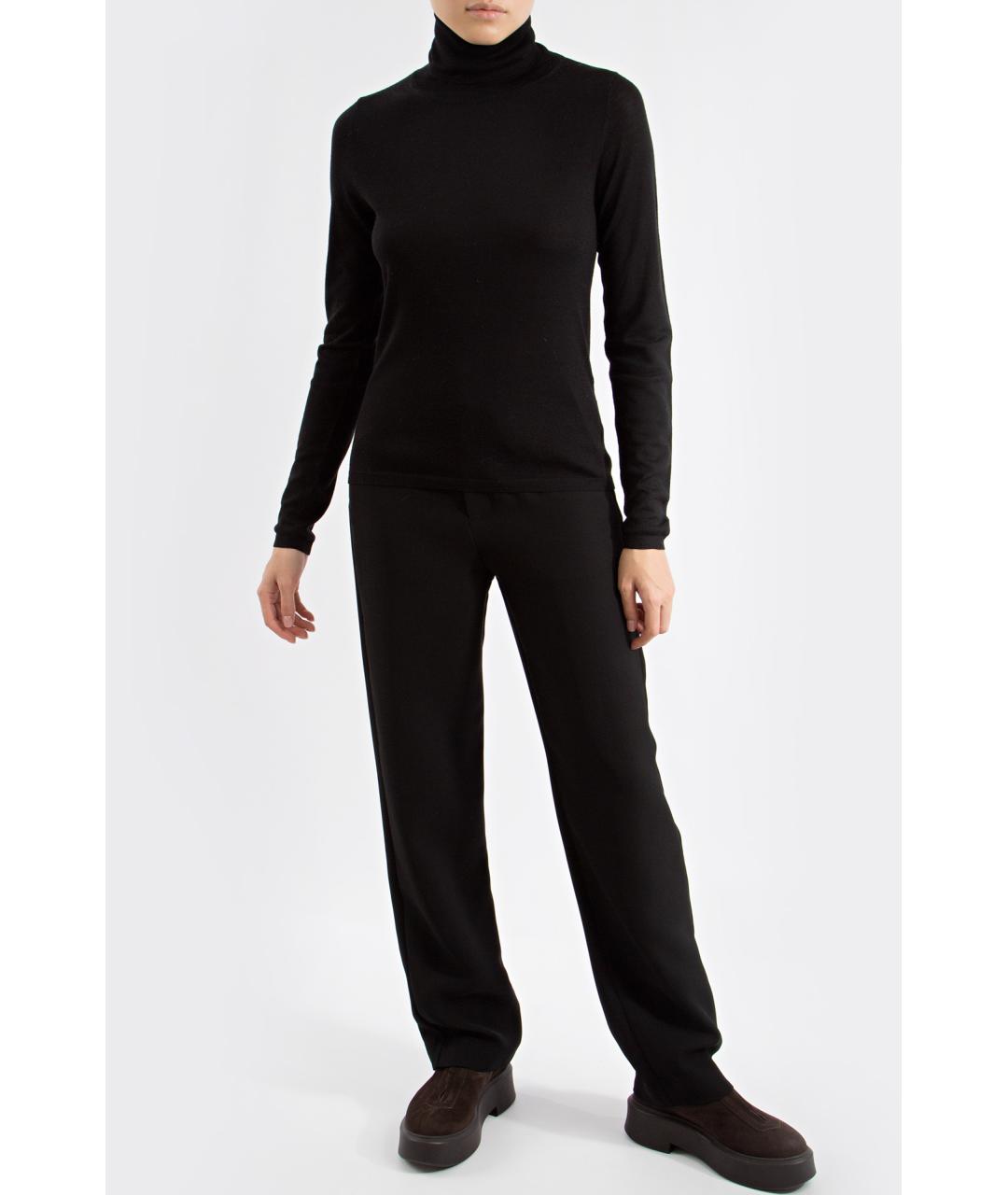 TOTEME Черная шерстяная водолазка, фото 5