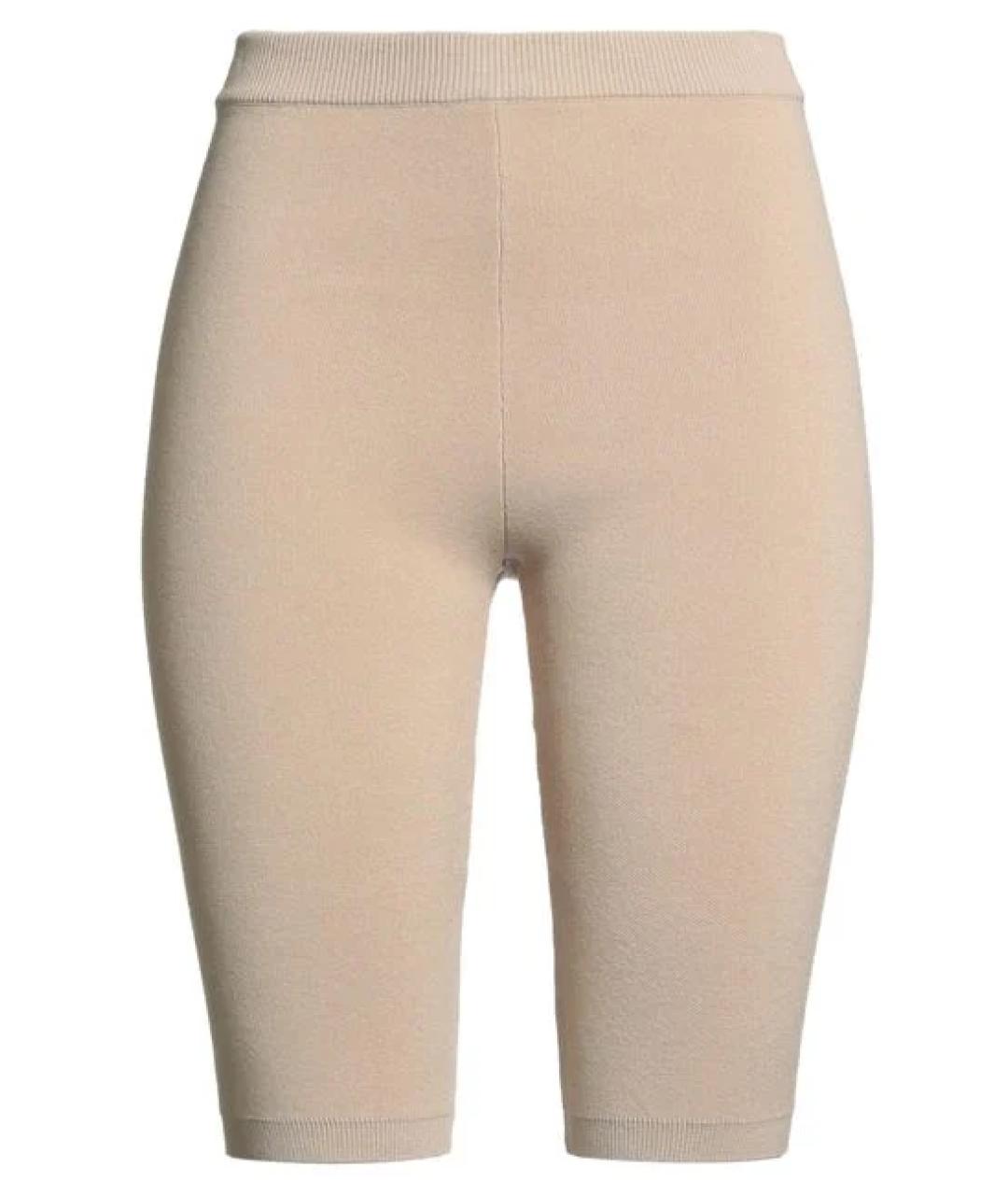 MAGDA BUTRYM Бежевые вискозные шорты, фото 1