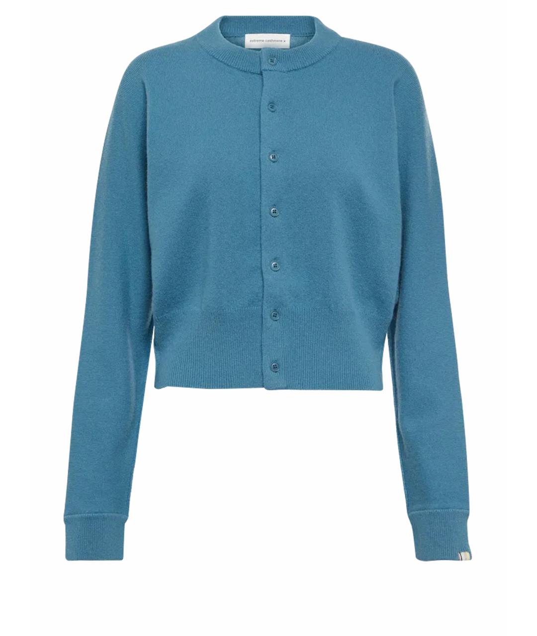 EXTREME CASHMERE Голубой кашемировый джемпер / свитер, фото 1