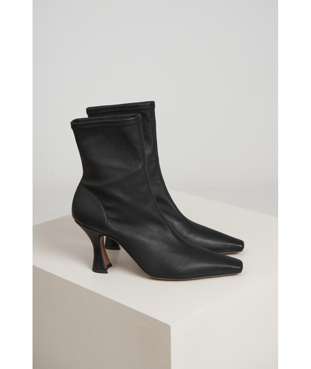 NEOUS Черные кожаные ботинки, фото 2