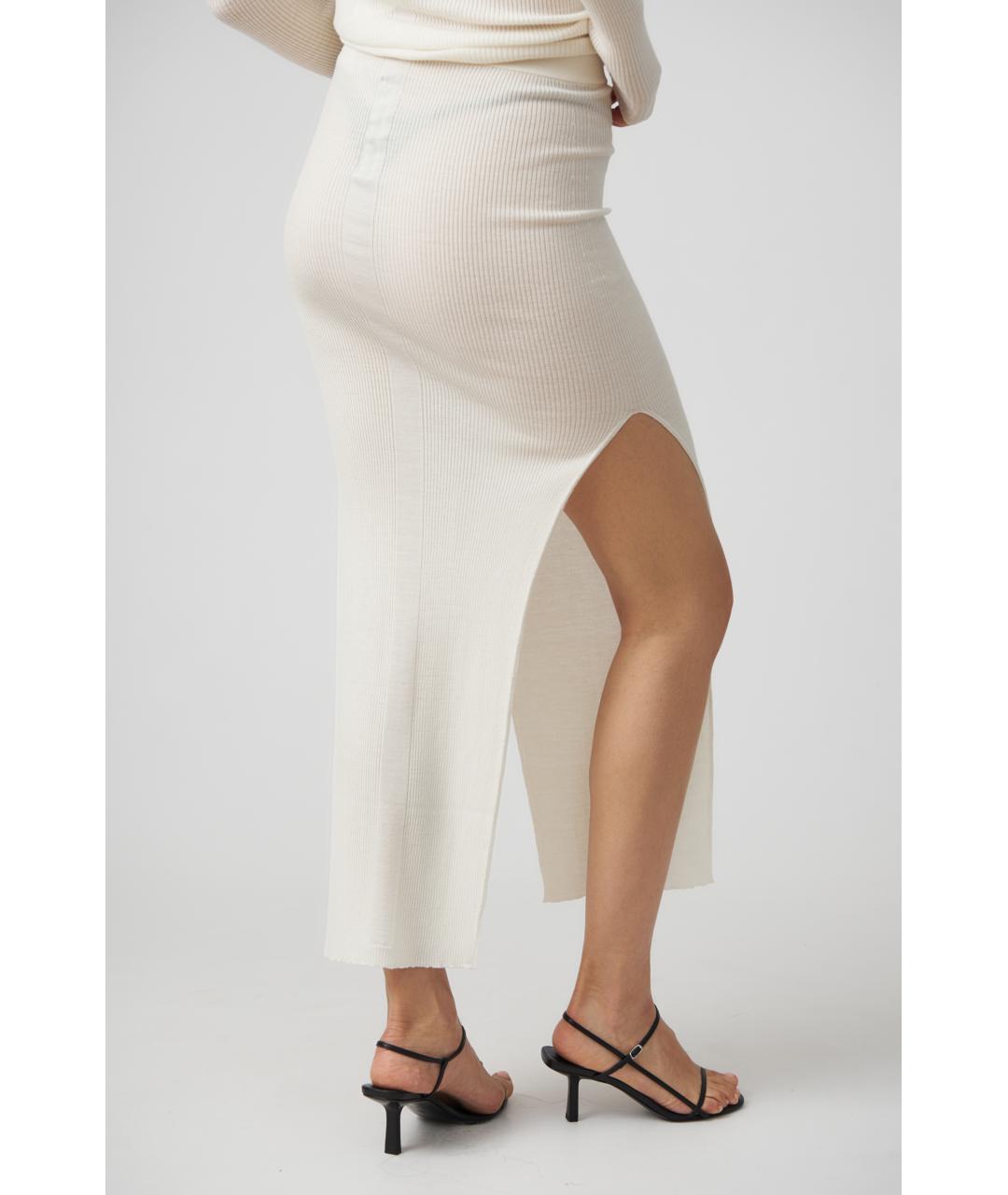 RICK OWENS Шерстяная юбка миди, фото 4