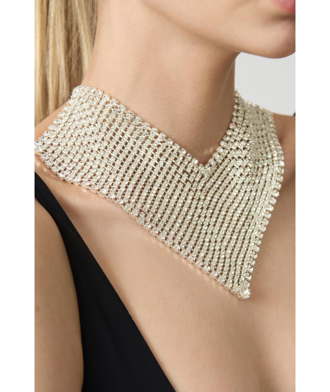 MAGDA BUTRYM Серебряное металлическое колье, фото 2