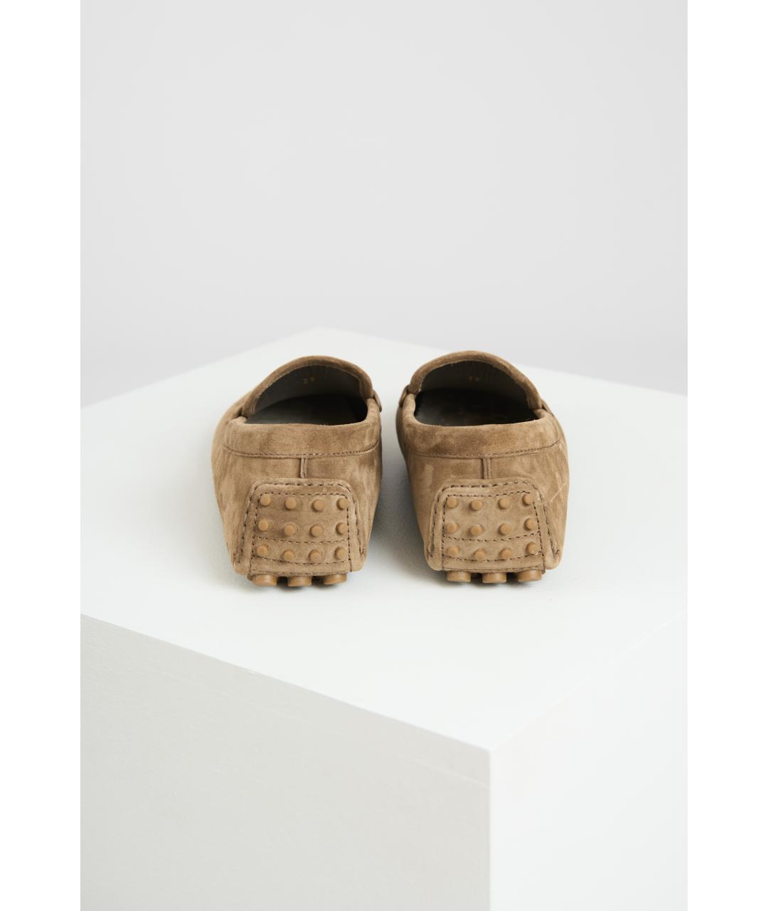 BRUNELLO CUCINELLI Коричневые кожаные туфли, фото 3