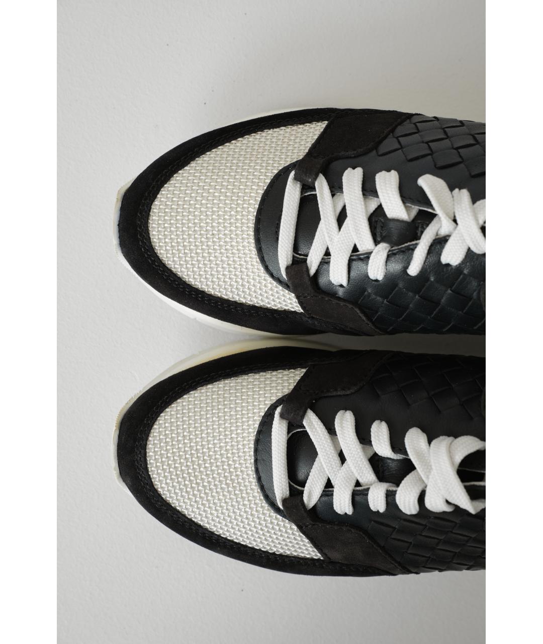 BOTTEGA VENETA Мульти кожаные кроссовки, фото 5