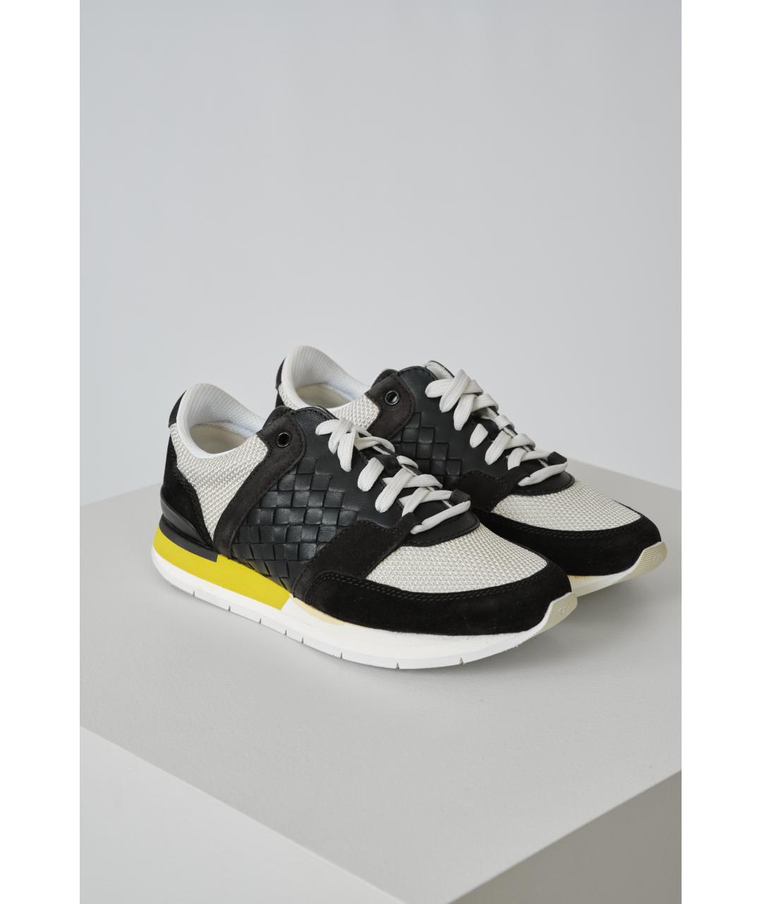 BOTTEGA VENETA Мульти кожаные кроссовки, фото 2