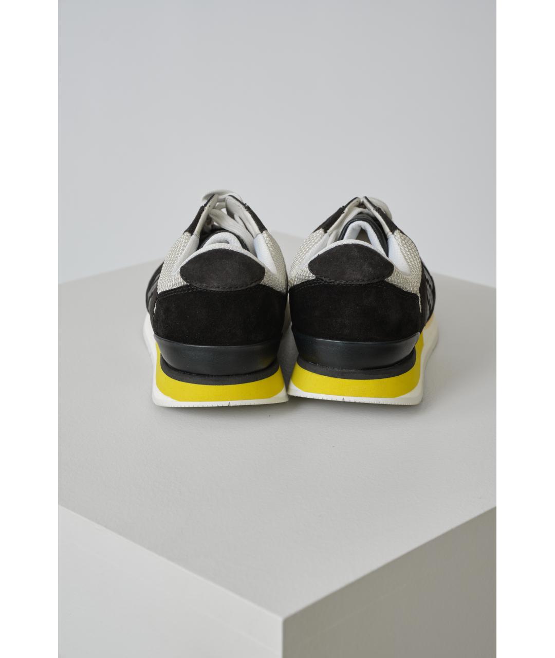 BOTTEGA VENETA Мульти кожаные кроссовки, фото 3