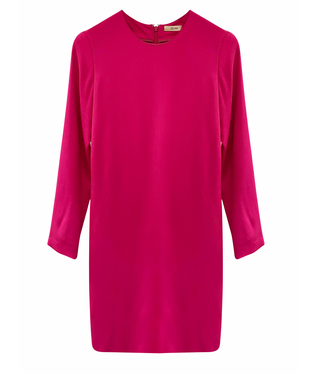 CELINE PRE-OWNED Розовое вискозное платье, фото 1