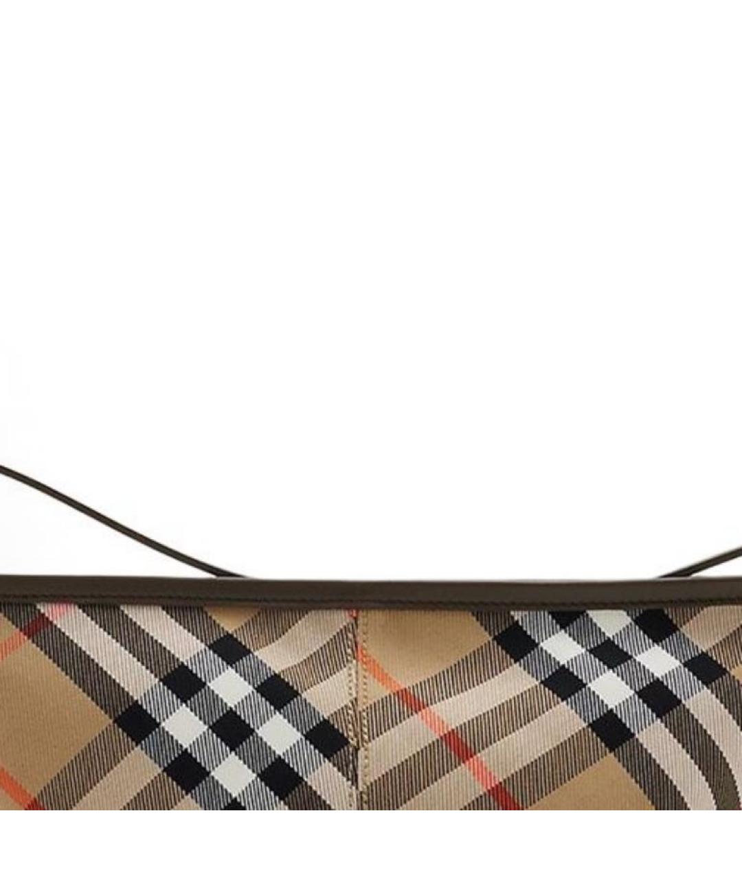 BURBERRY Коричневая сумка через плечо, фото 5