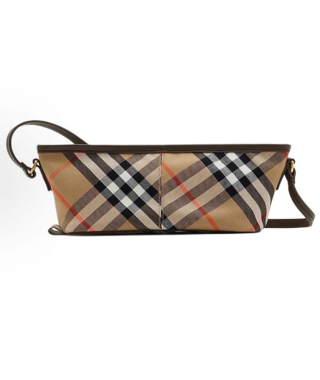 BURBERRY Коричневая сумка через плечо, фото 3