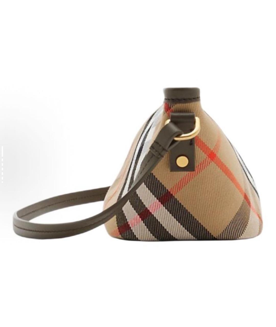 BURBERRY Коричневая сумка через плечо, фото 2