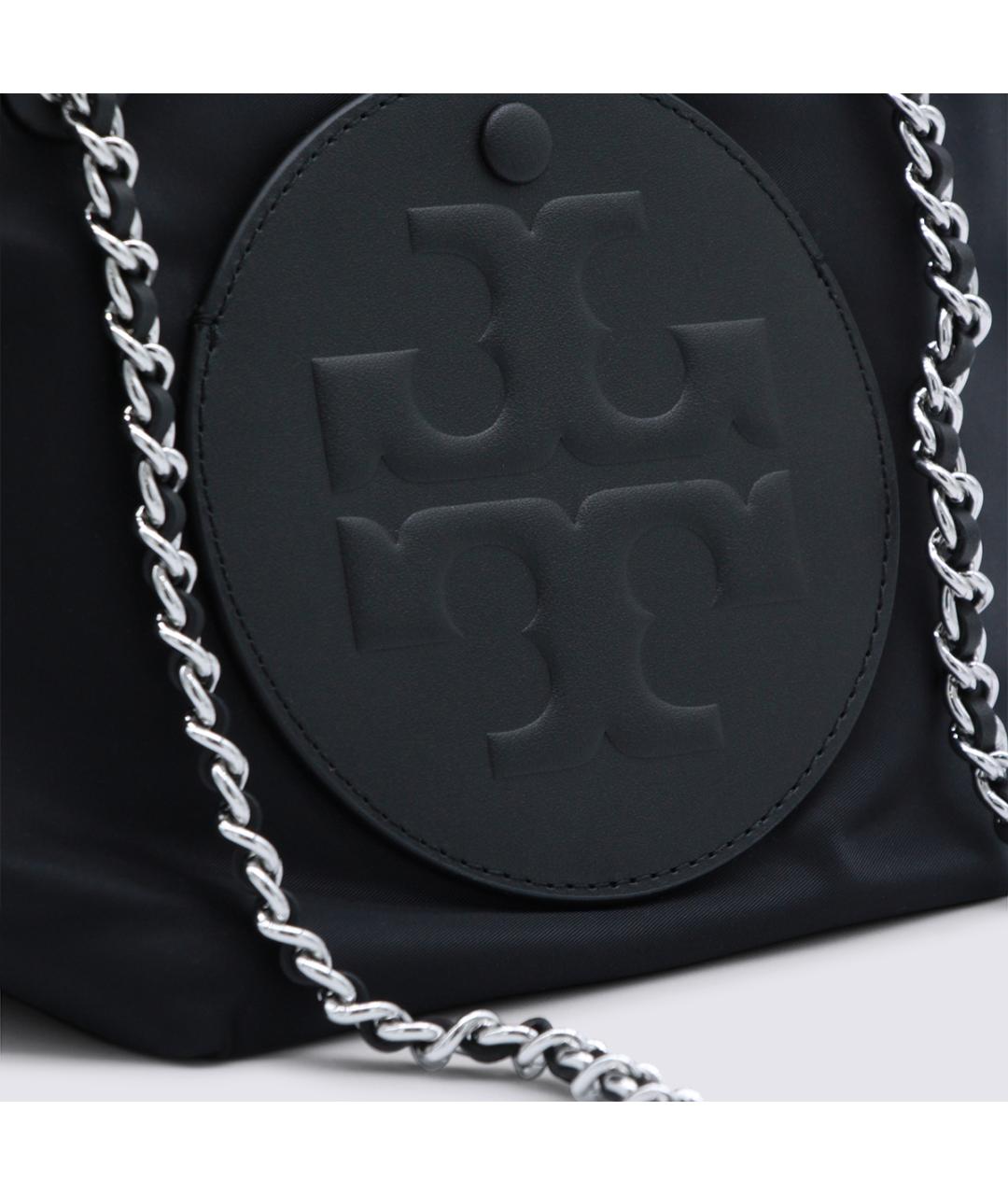 TORY BURCH Черная синтетическая сумка через плечо, фото 4