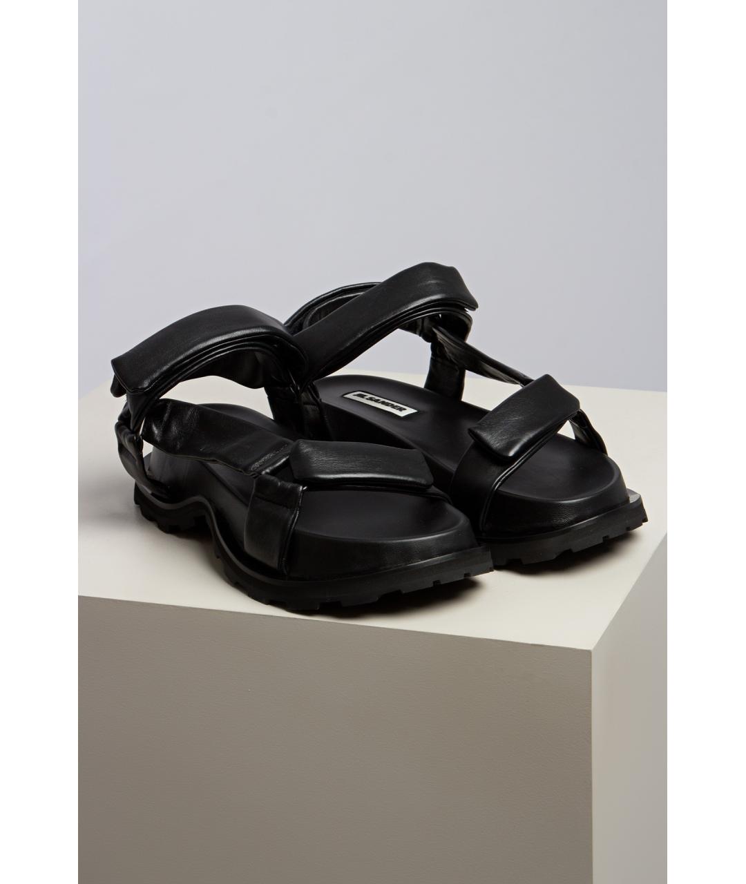 JIL SANDER Коричневые сандалии, фото 5