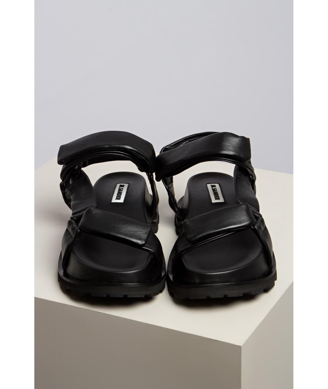 JIL SANDER Коричневые сандалии, фото 2