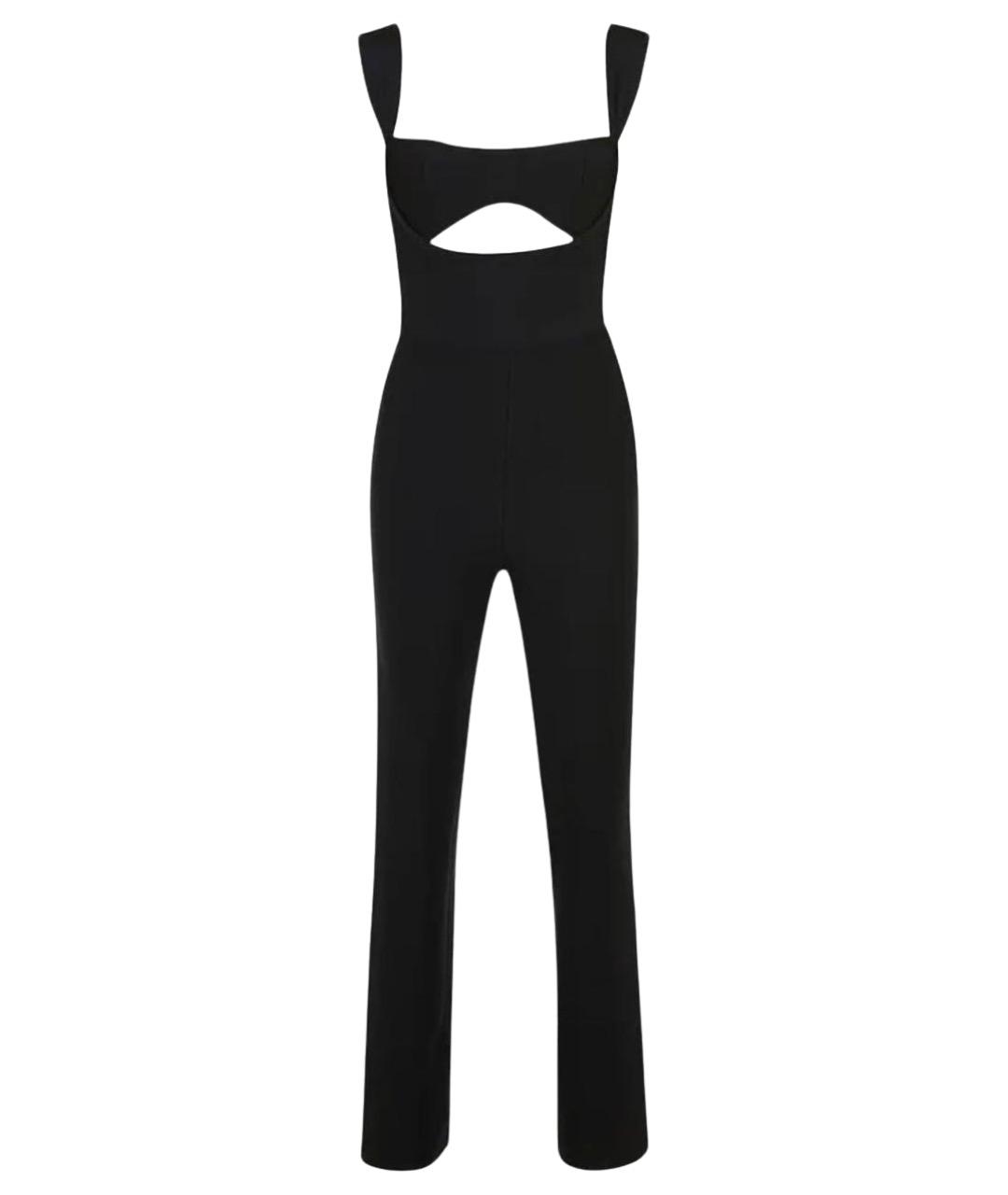 MAGDA BUTRYM Черный вискозный комбинезон, фото 1