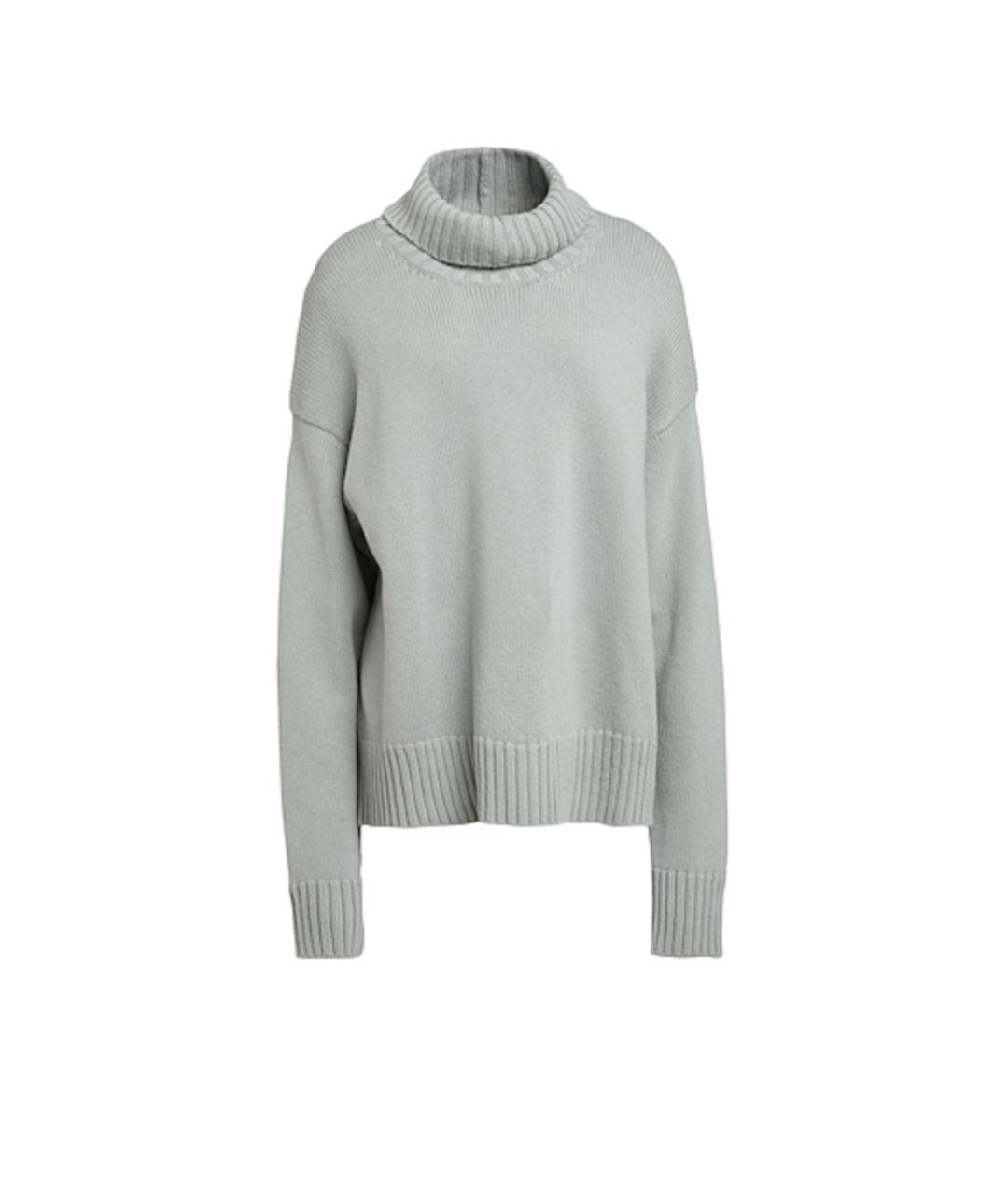 JIL SANDER Голубой кашемировый джемпер / свитер, фото 1