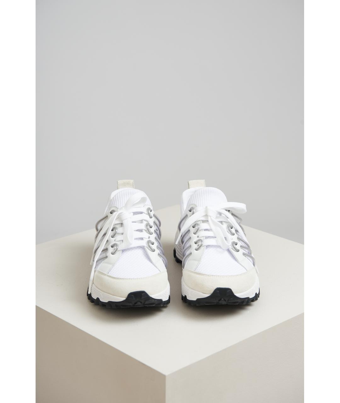 BRUNELLO CUCINELLI Белые замшевые кроссовки, фото 3