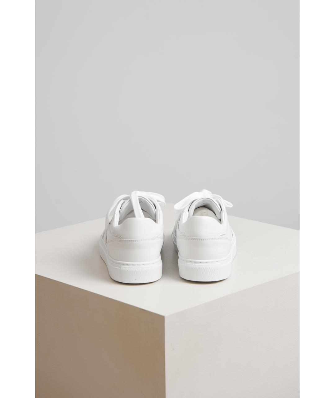 BRUNELLO CUCINELLI Белые кожаные кеды, фото 3