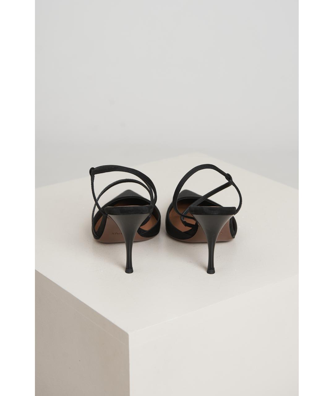 NEOUS Черные кожаные туфли, фото 3