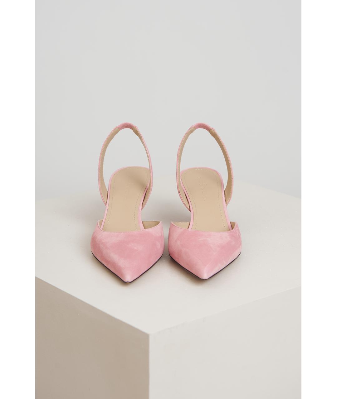 KITON Розовые кожаные туфли, фото 4